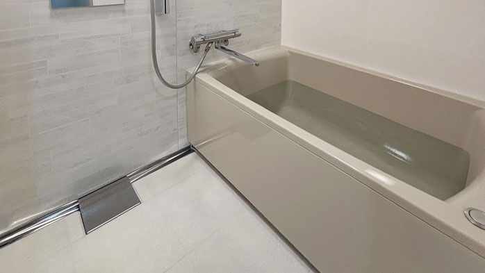 ブリックグレーが素敵なお風呂にリフォーム｜春日部市