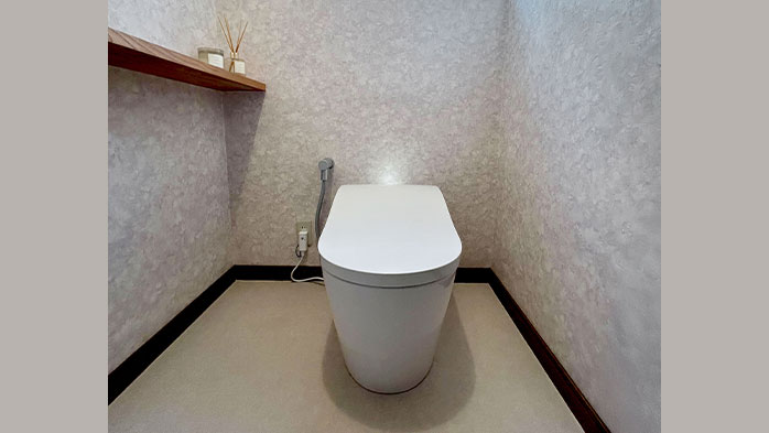 清潔感あふれる快適トイレにリフォーム｜春日部市