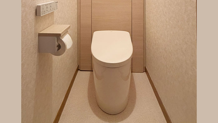 隠してすっきり！空間魅せるトイレリフォーム｜さいたま市