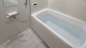サイズアップで足伸ばせる浴室にリフォーム｜越谷市