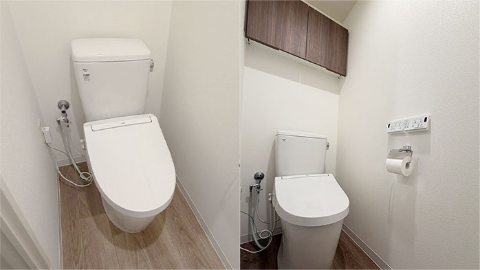 災害に備えタンク付きトイレにリフォーム｜さいたま市