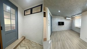 玄関から一新したモダンな住まいにリフォーム｜墨田区