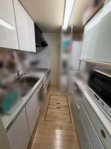 クリナップ ステディア リフォーム前_2
